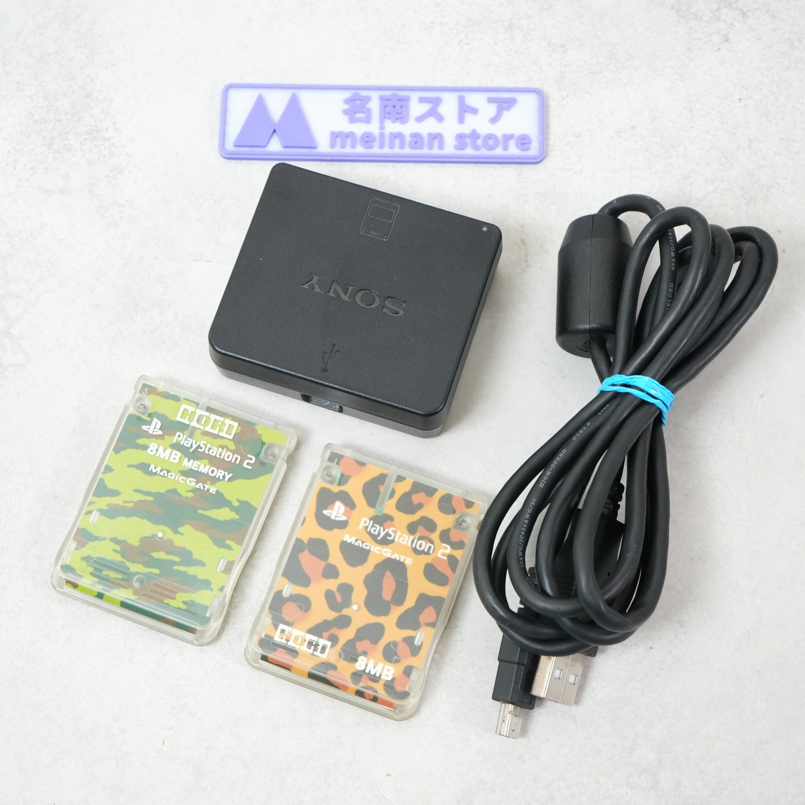 SONY PS3 Memory Card Adaptor CECHZM1 Playstation 3 w/ HORI Memory Card