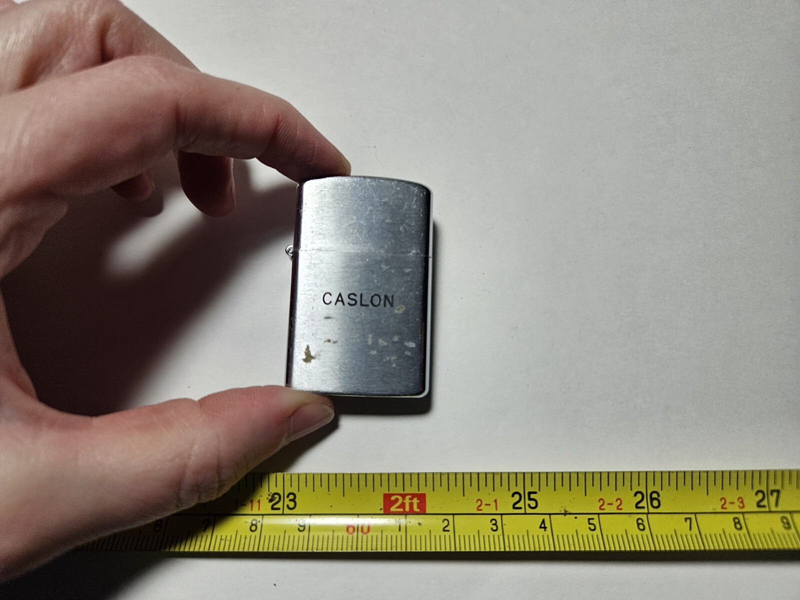 Vintage Caslon Advertising Lighter