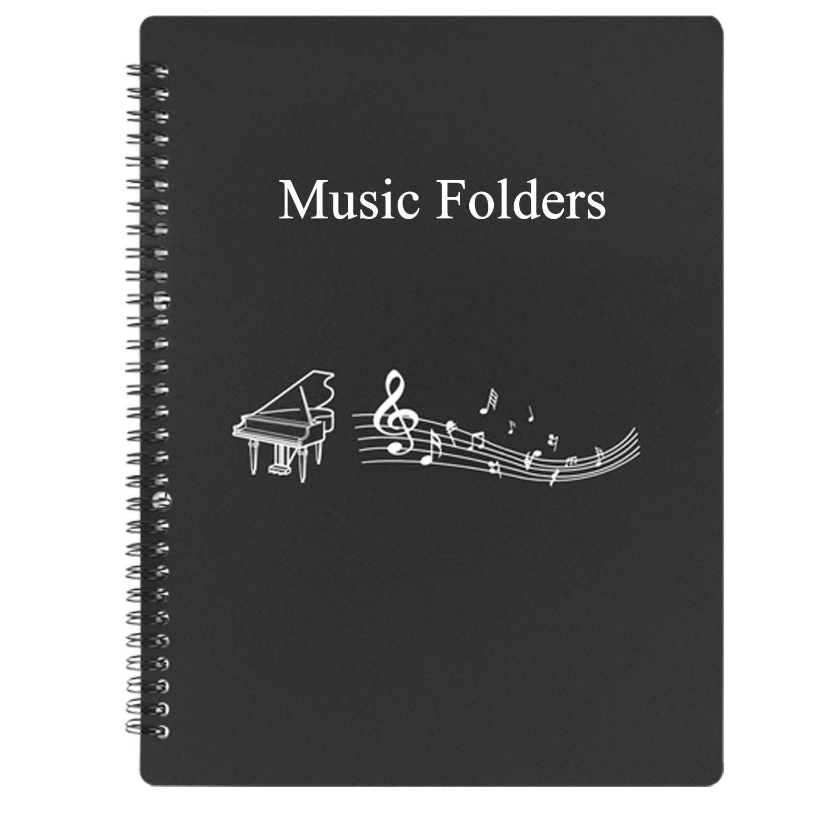 Sheet Music Folder, Premium Folder Organizer for Black