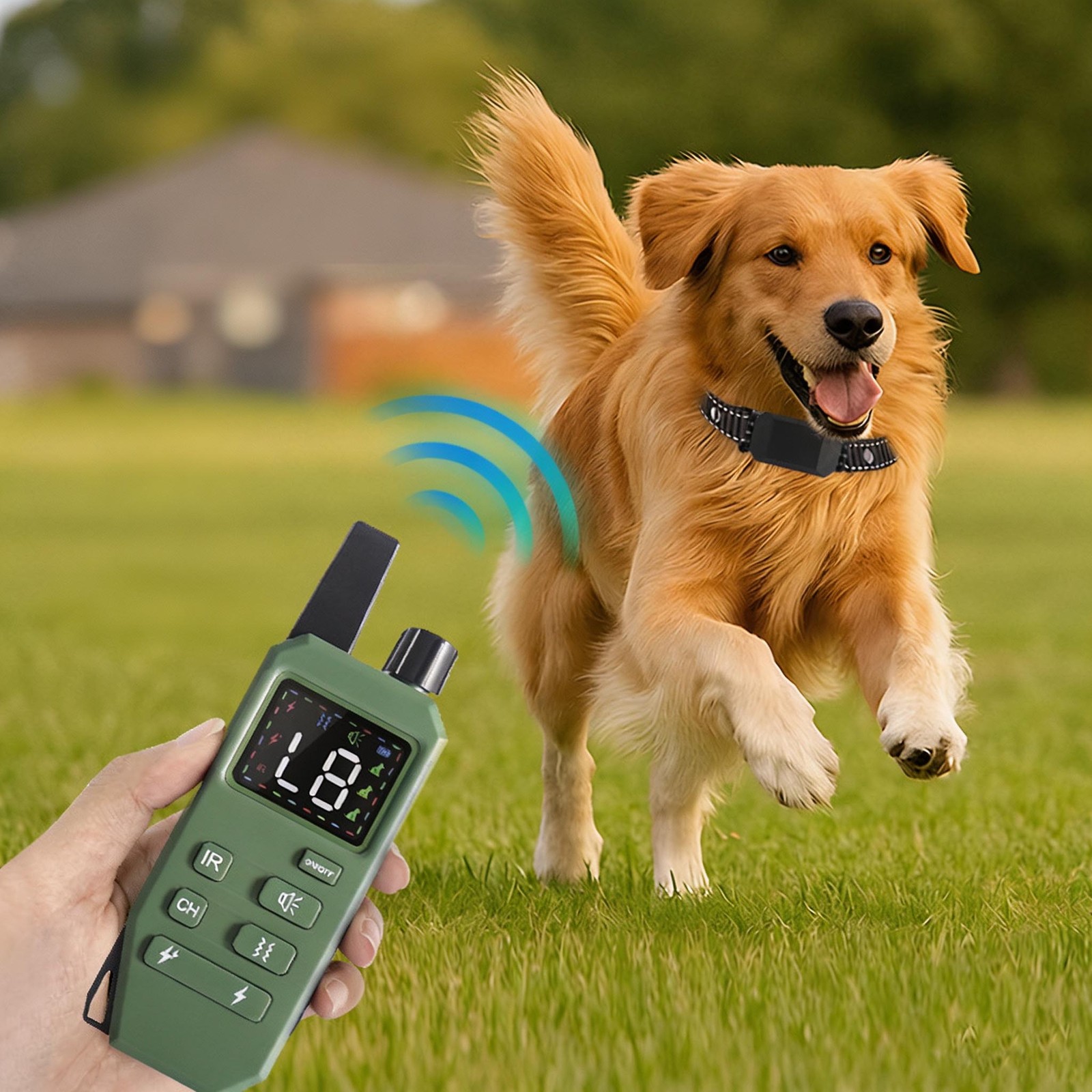 Dog Shock Collar with Remote Control Training Collar IPX7 Waterproof Electric