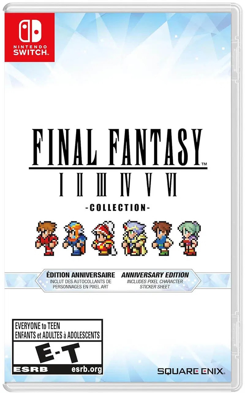 Final Fantasy I-VI Pixel Remaster Collection [Anniversary Edition] Switch (US)
