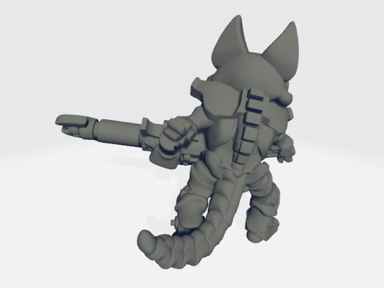 Grimdark Cuteness - Neko Mortal #2