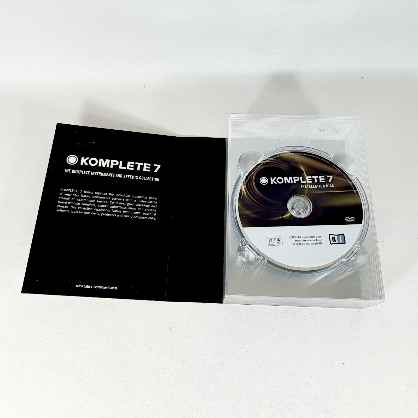 Native Instruments Komplete 7 (with Serial Number and all disks)