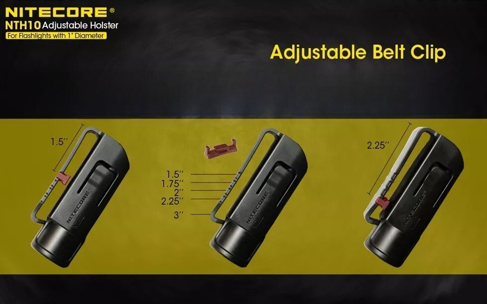 Nitecore NTH10 Flashlight Torch Holster