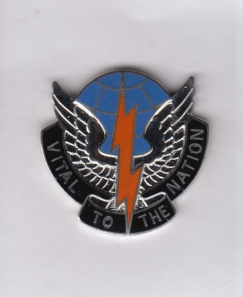 US Army 1101st Signal Brigade crest DUI badge G-23