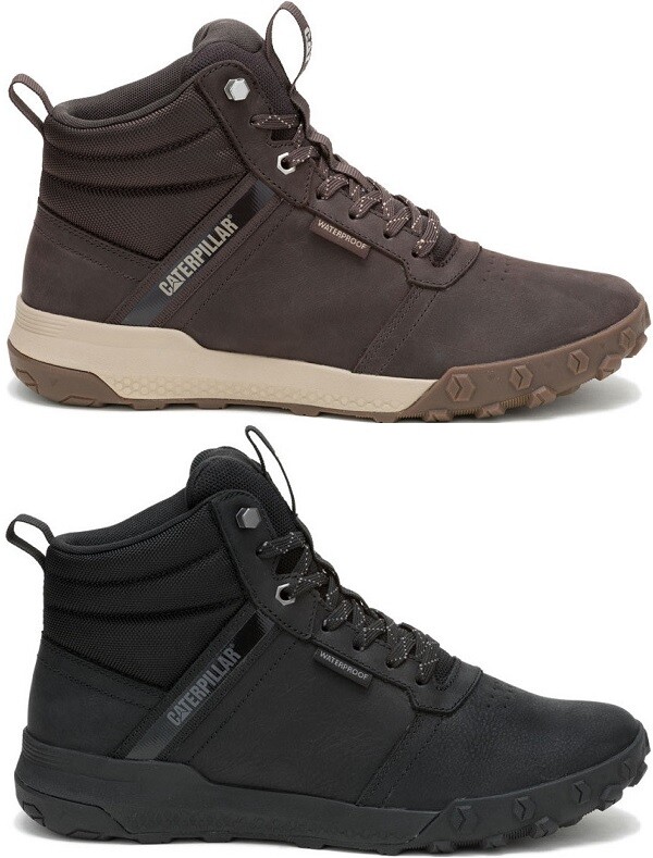 Caterpillar Cat Hex Ready Mid Waterproof Athletic Sneakers Boots Shoes Mens