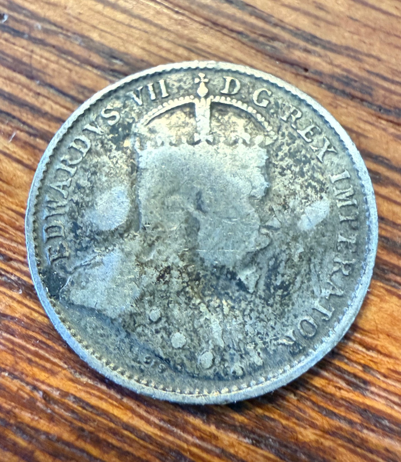1903-H Small "H" 5 Cent Canada ....item # 579