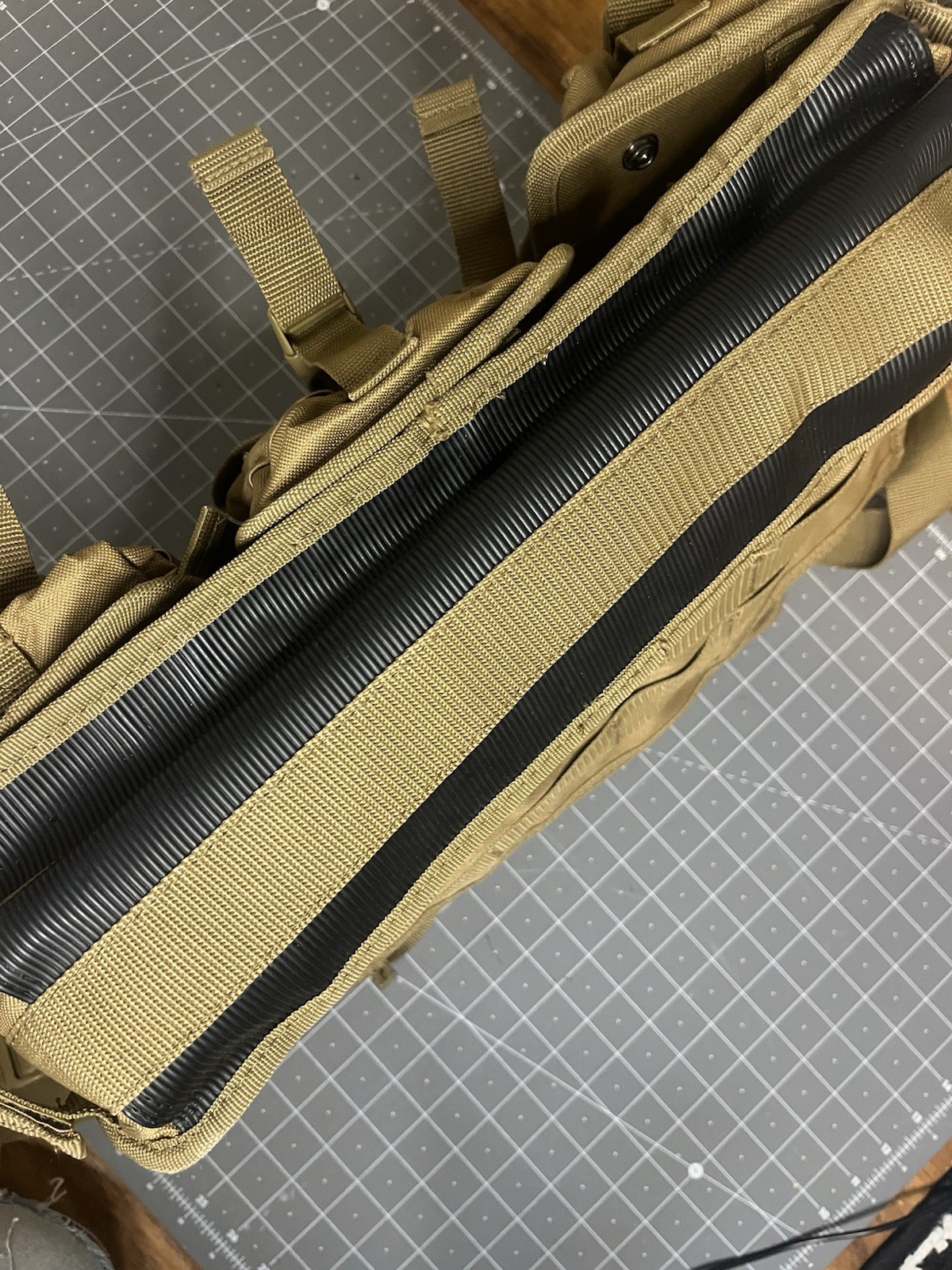 Code Alpha Tactical Gear Computer Laptop Messenger Bag TAN