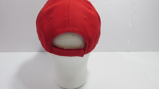 Lot of 12 Alleson Adult wholesale Plain Blank Red Adjustable Baseball Cap Hats
