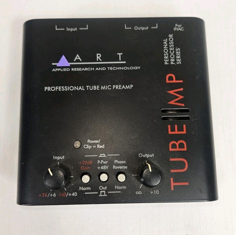 ART Studio Mic Pre-Amp/Processor no cords UNTESTED Applied Research & Technology