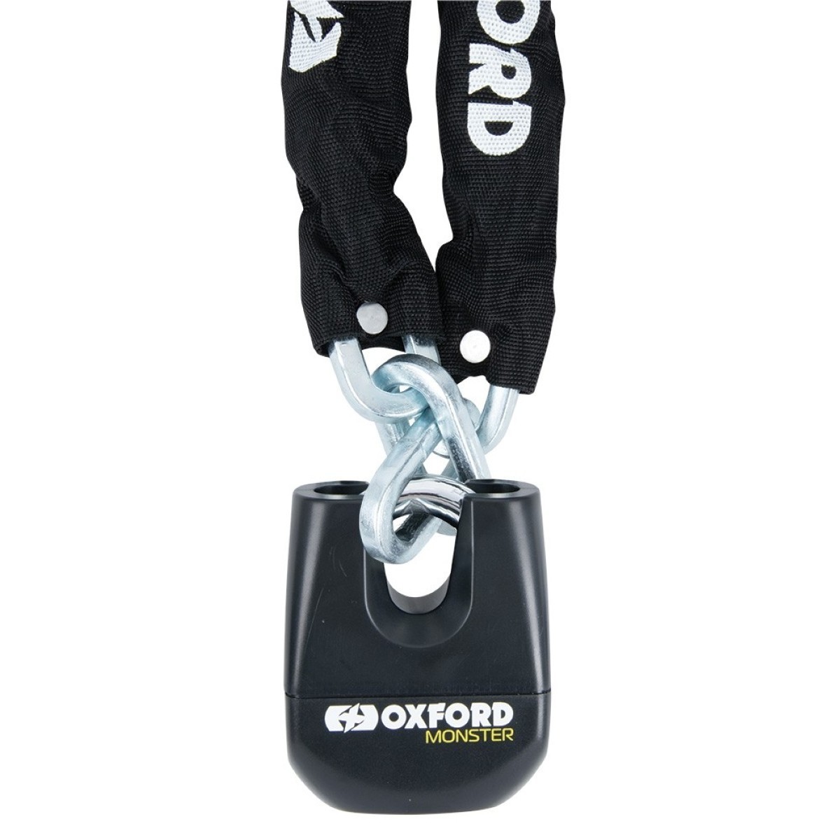 Oxford Monster lock & 12mm Square Chain 1.2m Motorcycle Security Device