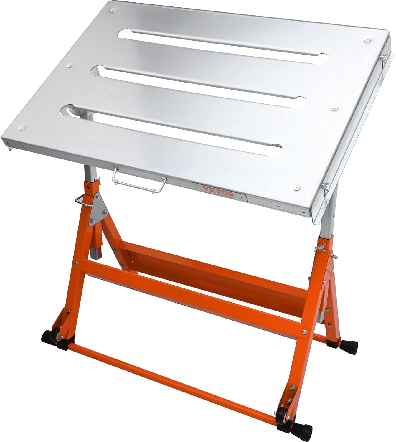 Welding Table Foldable 30"X20", Welding Workbench Table 400Lbs Load Capacity Ste