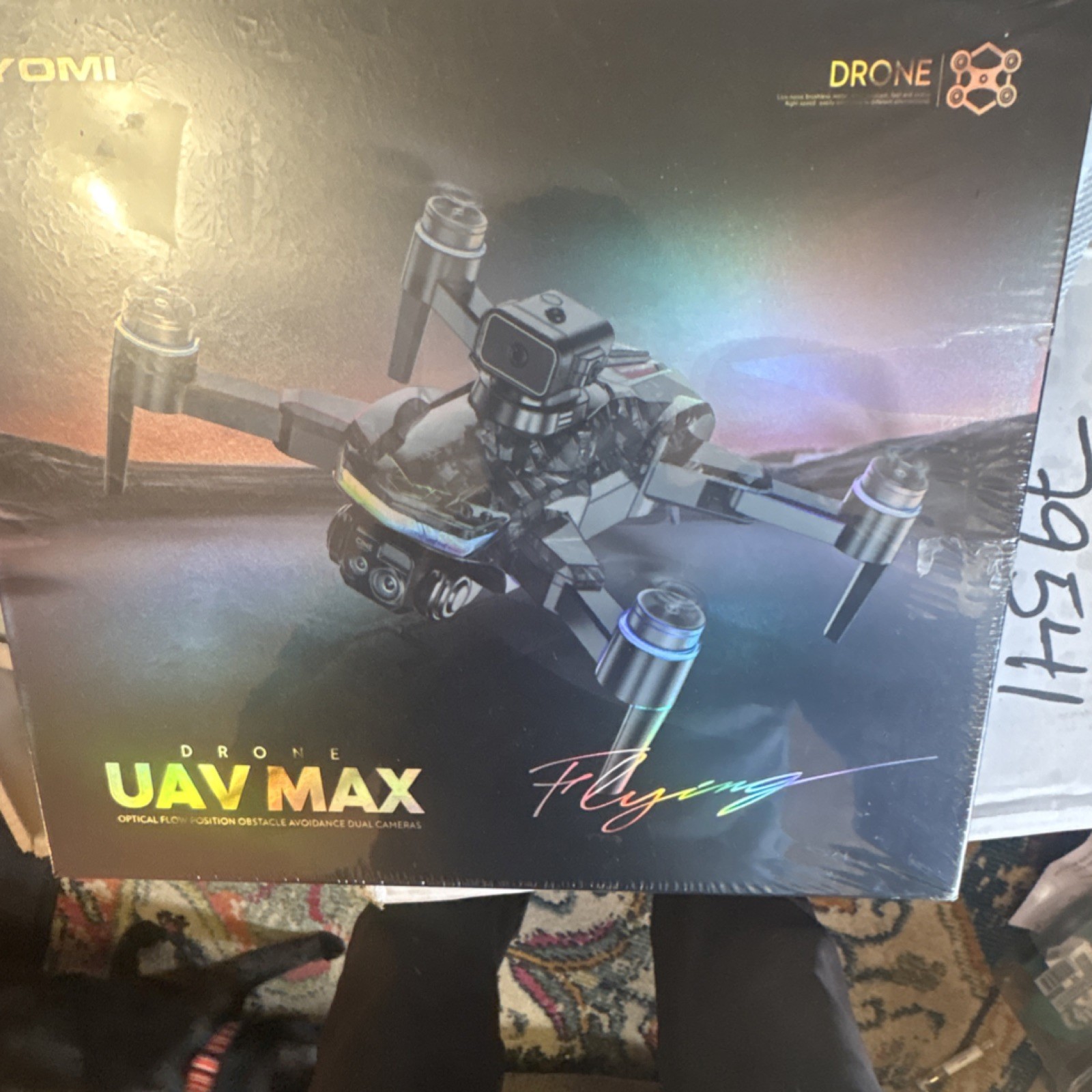 YOMI UAV MAX Quadcopter Black Obstacle Avoidance Dual Cameras