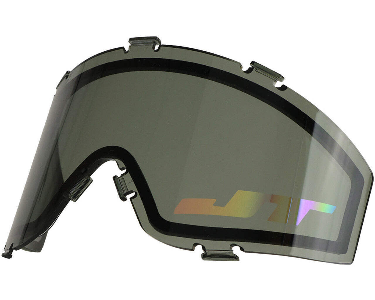 JT Paintball Spectra Proflex Flex 8 Thermal Mask Lens - Smoke/Red Chromatic Logo