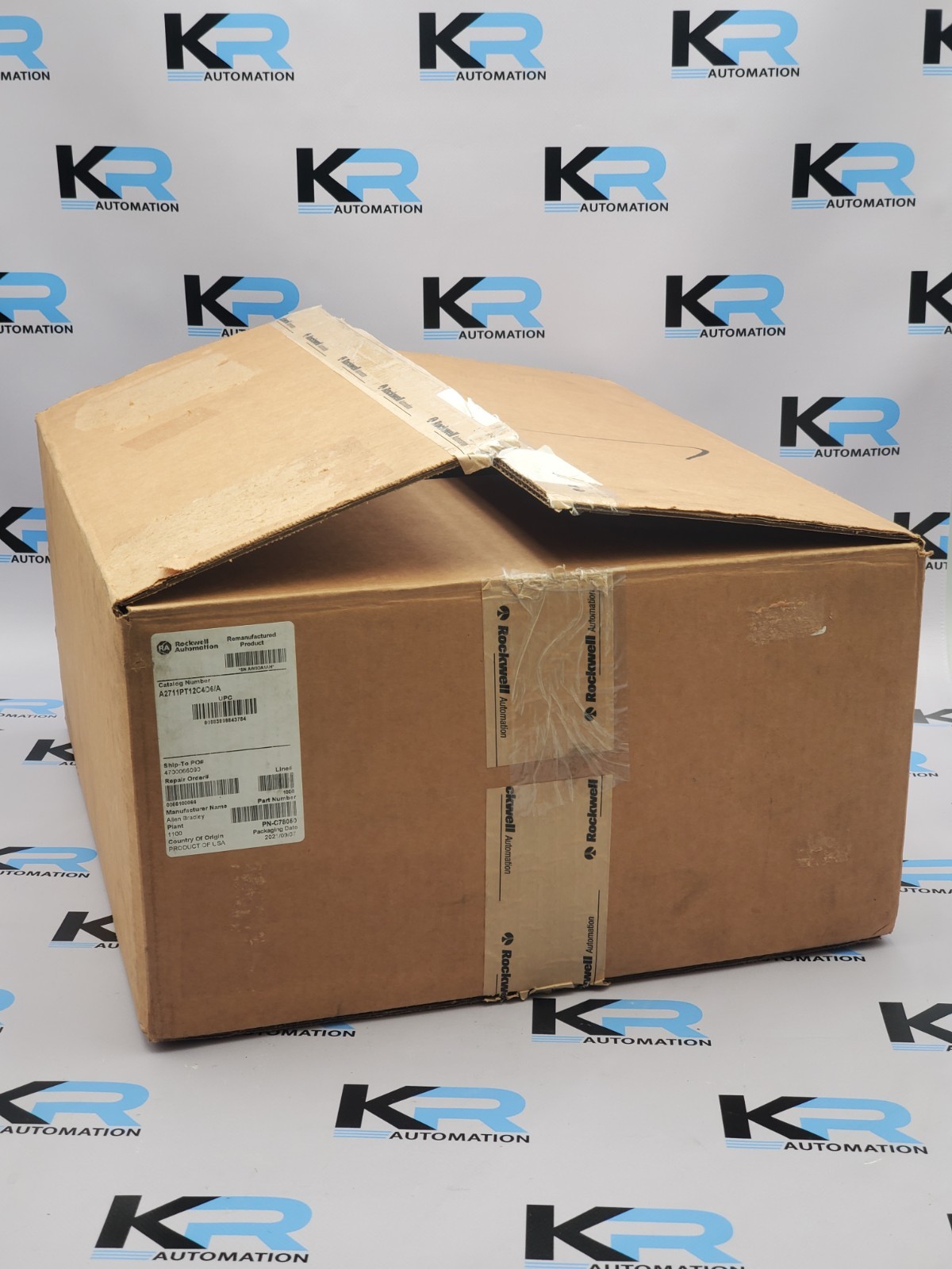 Allen Bradley 2711P-T12C4D6 PanelView Plus 1250 Operator Interface 24V