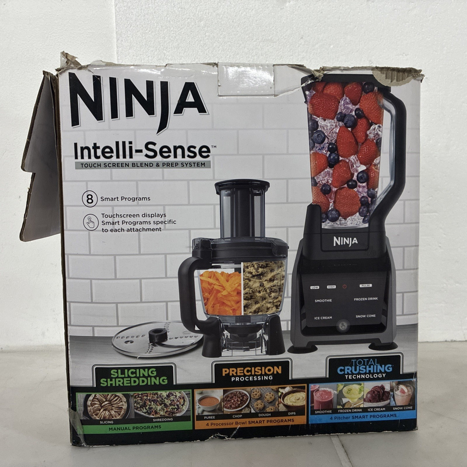 Ninja Professional Plus Kitchen System Touch Intelligence. Missing Pitcher.