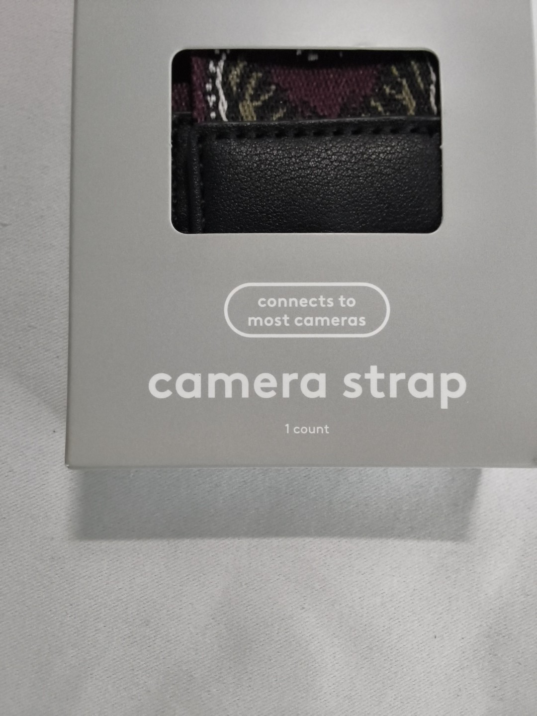 New heyday Camera Strap – Dark Purple Butterfly Pattern – Adjustable A11