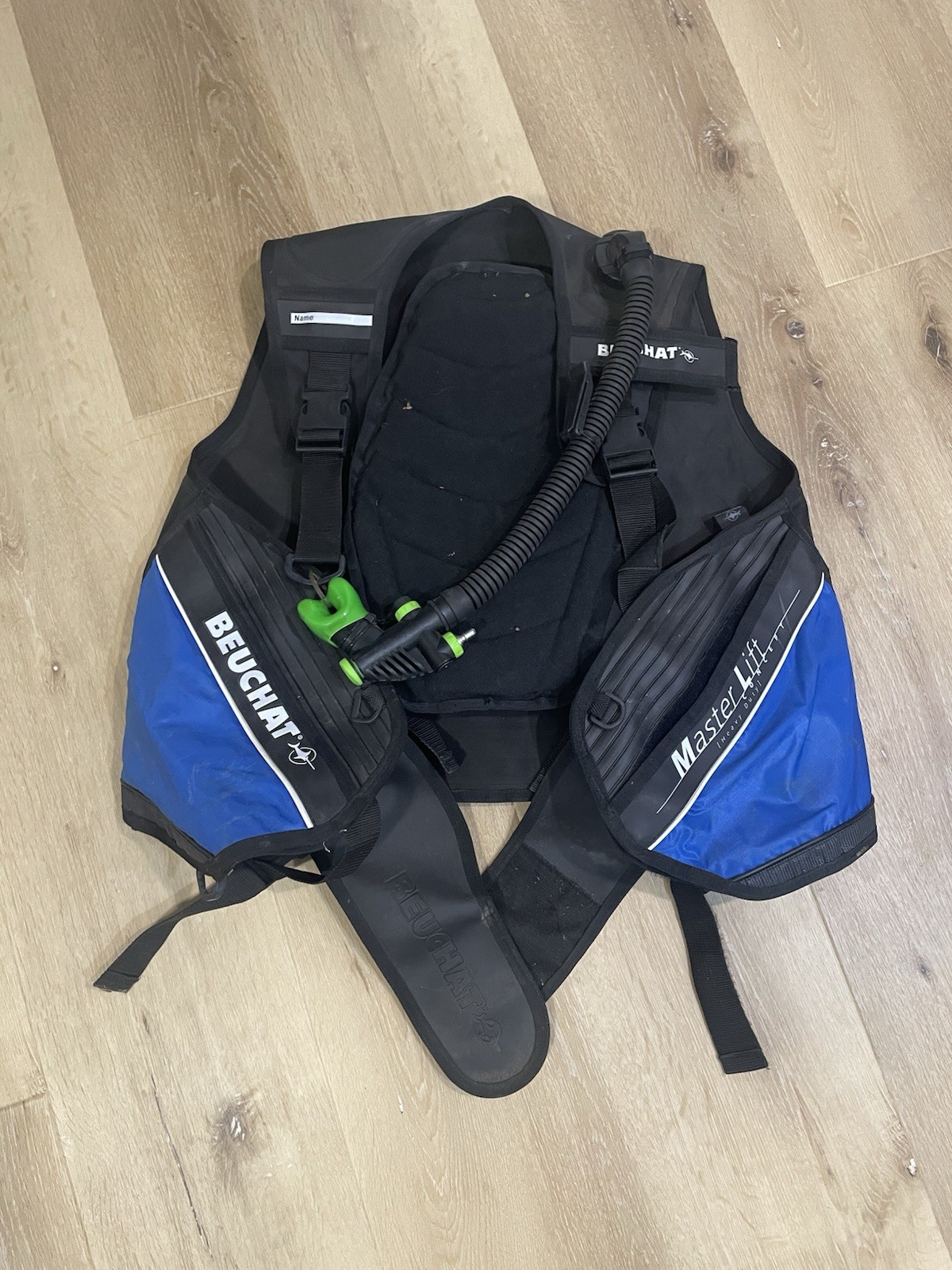 Beuchat Scuba Masterlift Evolution BCD Diving Gear Jacket Large FR4