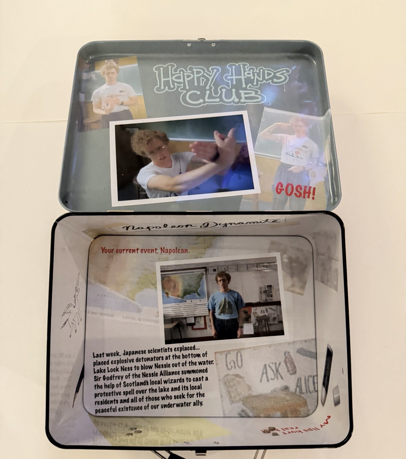 Napoleon Dynamite Metal Lunch Box