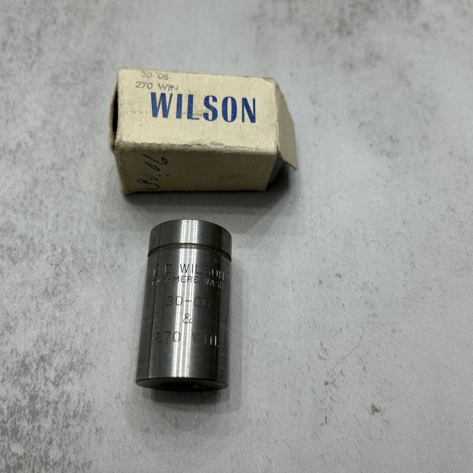 L.E. WILSON CASE HOLDER / SHELL HOLDER 30 -06 SPRINGFIELD/  270 WINCHESTER
