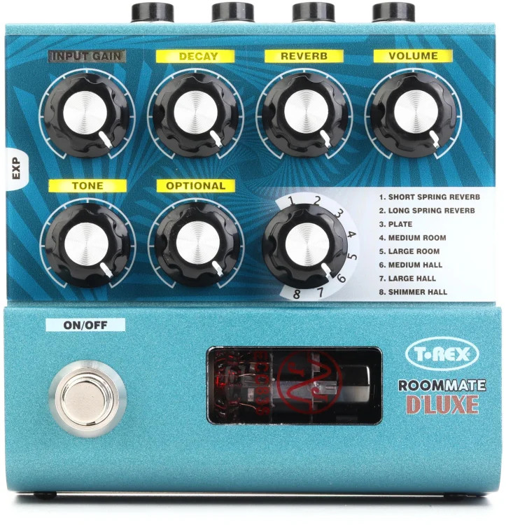 T-Rex RoomMate D'luxe Stereo Reverb Pedal