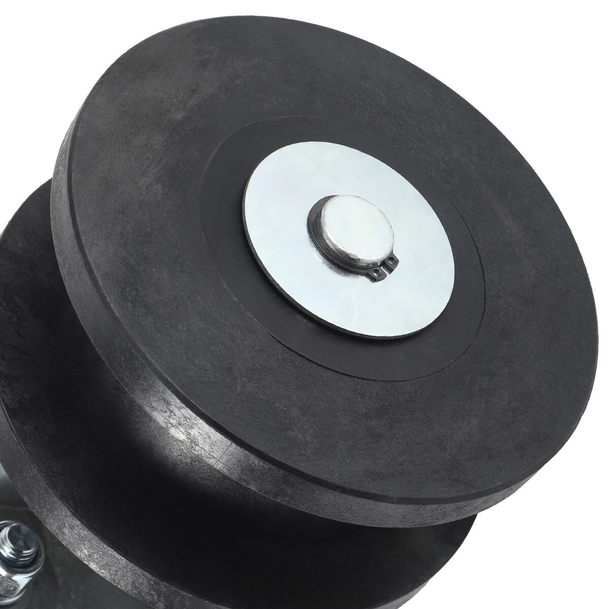 (2 Pack) 4" Round Post x 2 1/2" Round Gate Frame Premium Nylon Cantilever Roller