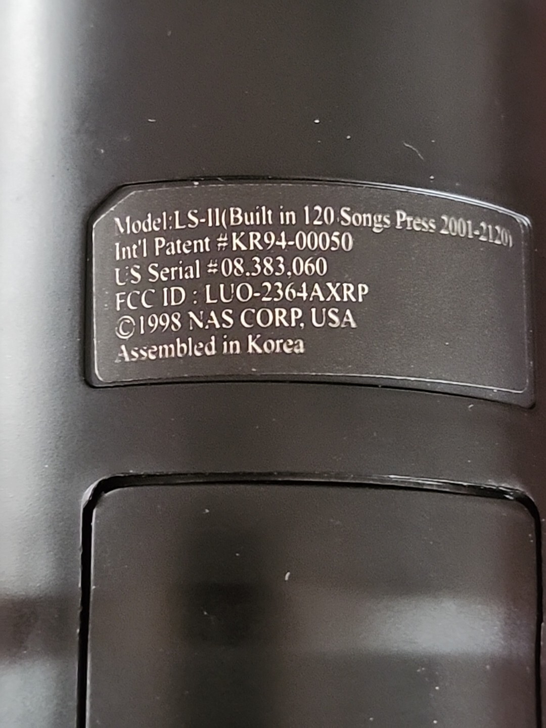 LEADSINGER LA-2001 Karaoke Microphone (A15)