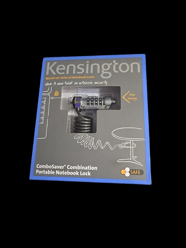 Kensington Combo Saver Combination Portable Notebook Lock K64560US New In Box