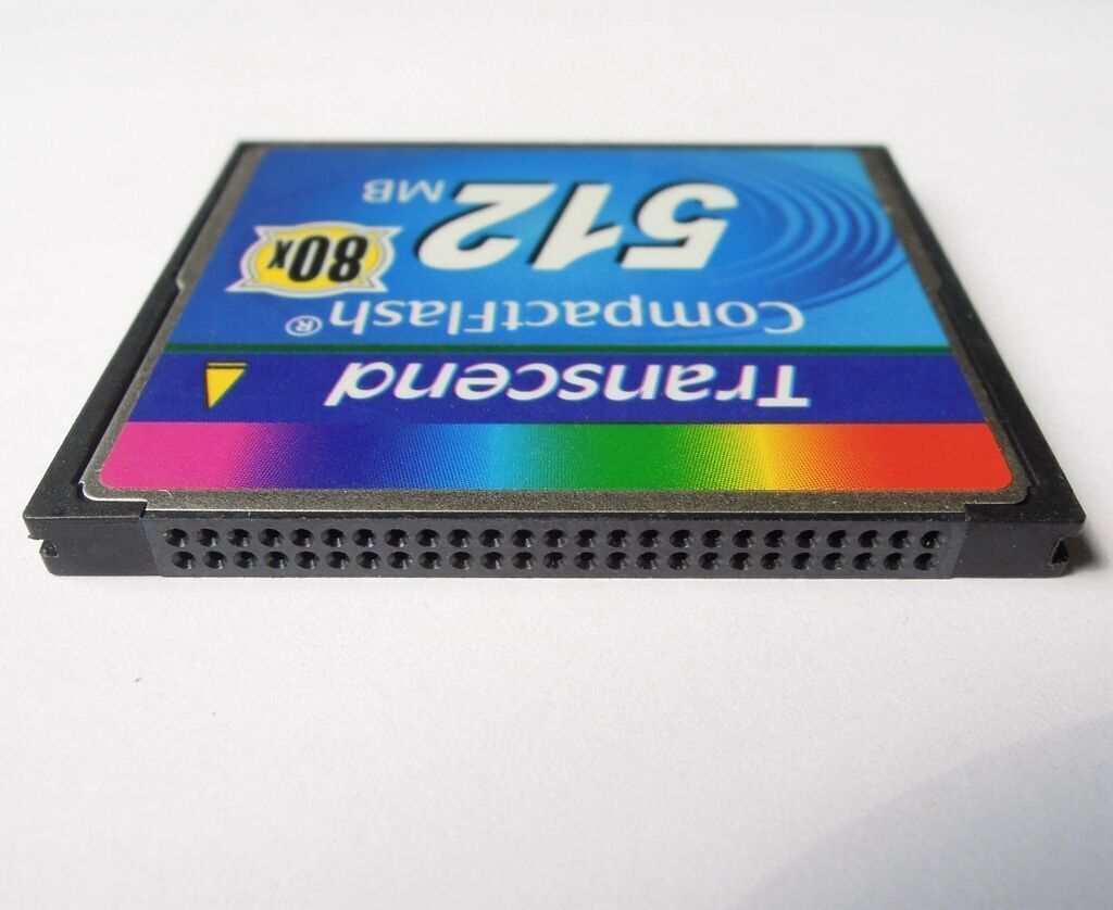 512MB Transcend Compact Flash CF 512M Memory Card 100% Genuine 80X