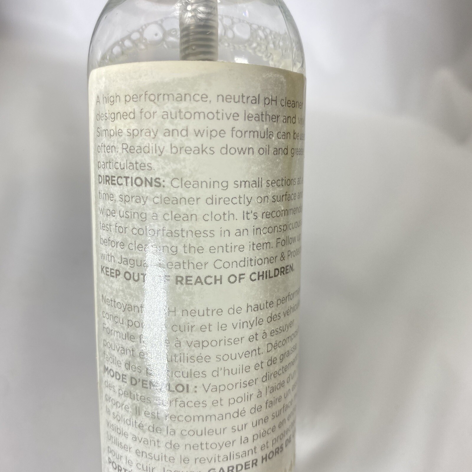 Jaguar Leather Cleaner, Conditioner & Protectant, Carpet Spot Remover 4 fl each