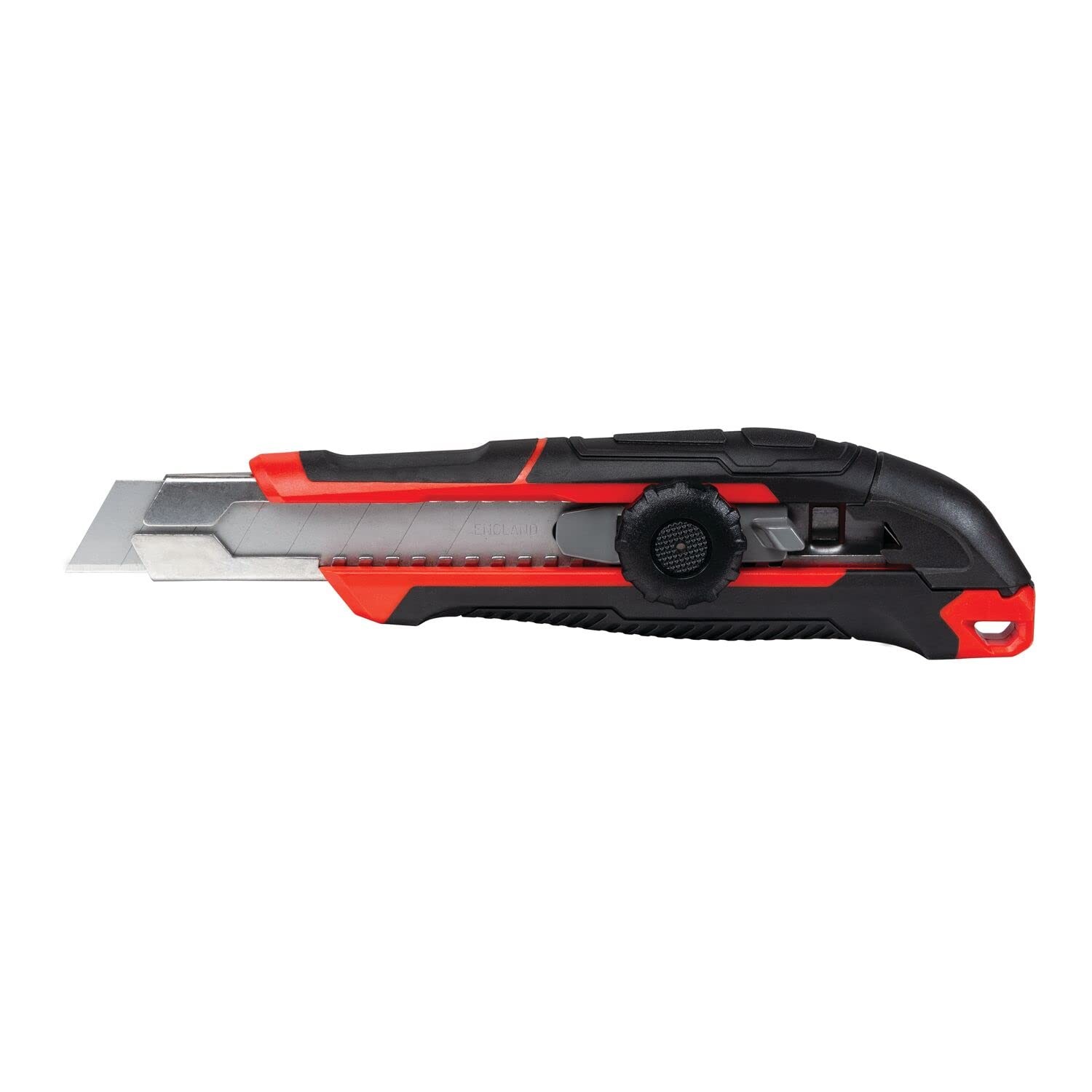 CRAFTSMAN 18mm Snap-Off Utility Knife 8 Cutting Points Ergonomic Grip CMHT10388A