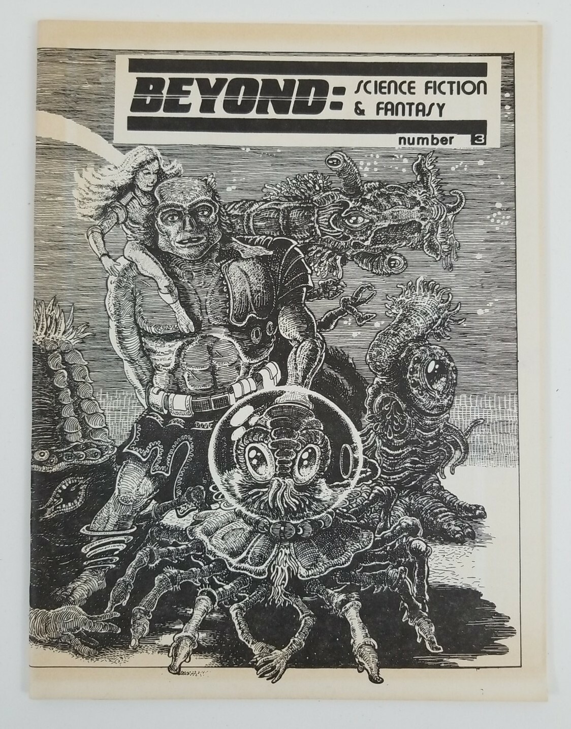 "BEYOND: SCIENCE FICTION & FANTASY" Magazine, Issue #3, January 1986 Underground