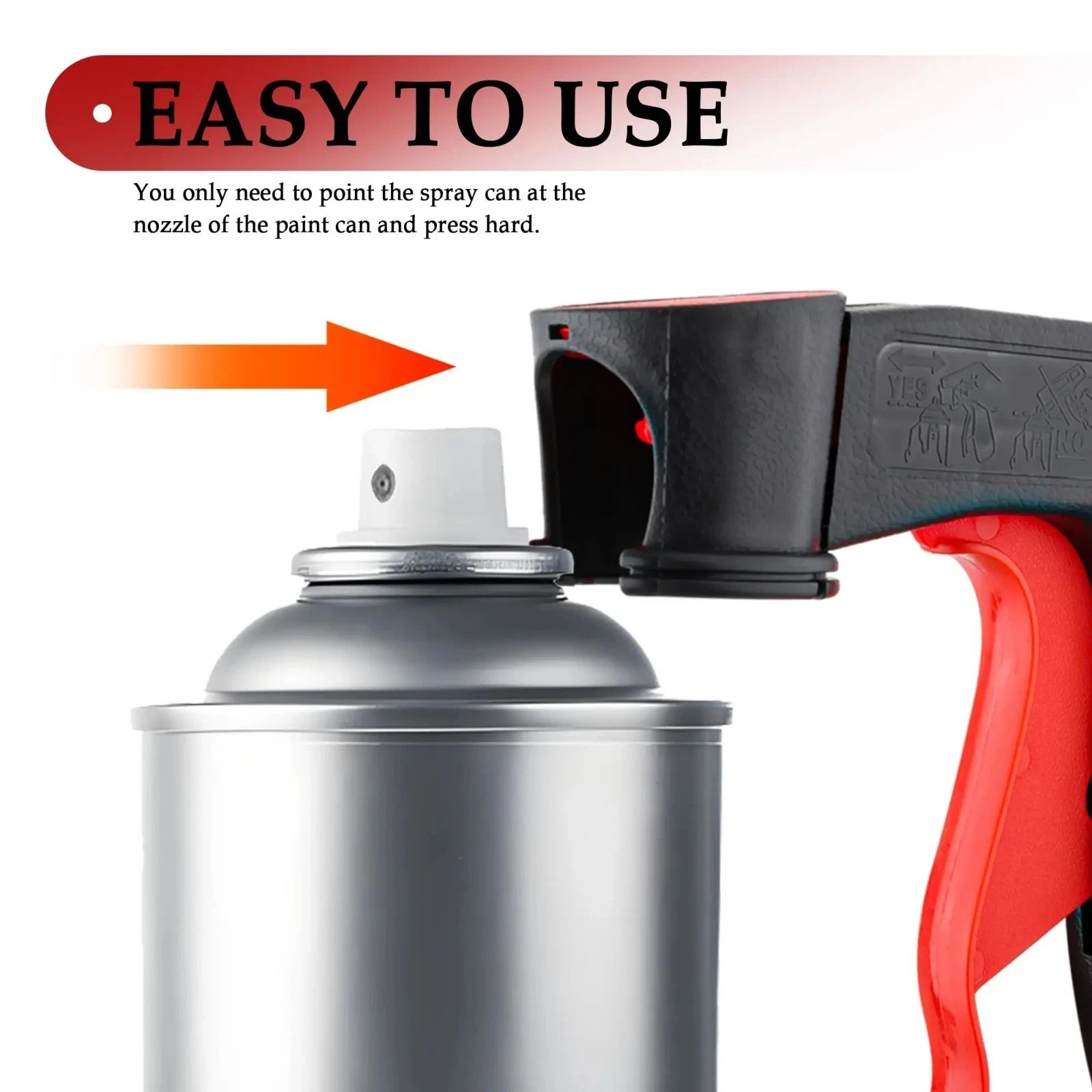 3pcs Car Spray Can Trigger Handle: Reusable Paint Sprayer Grip Tool - NEW