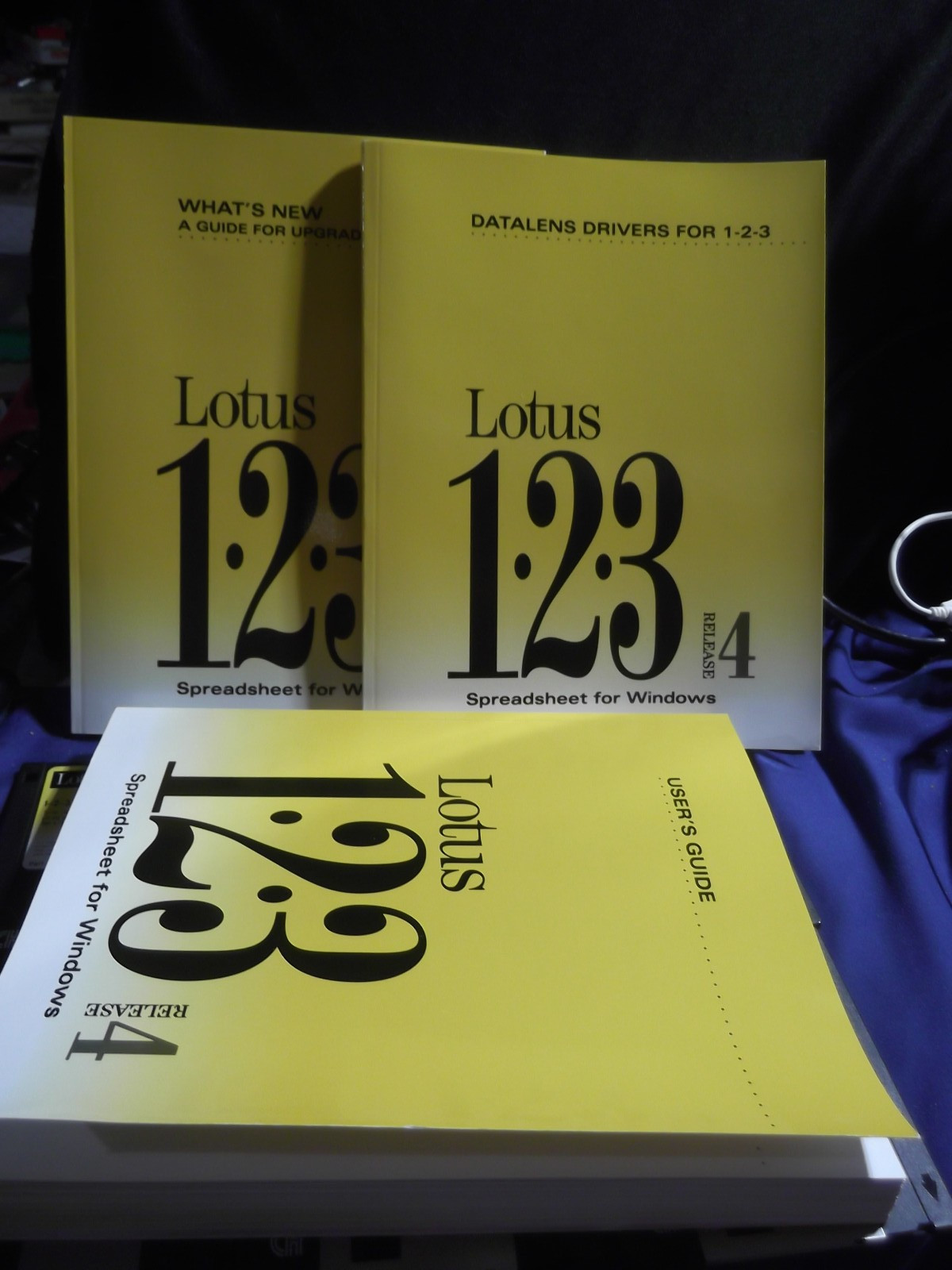 Lotus 123 Spreadsheet for DOS Release 4.01 (3.5 Inch discs) EUC