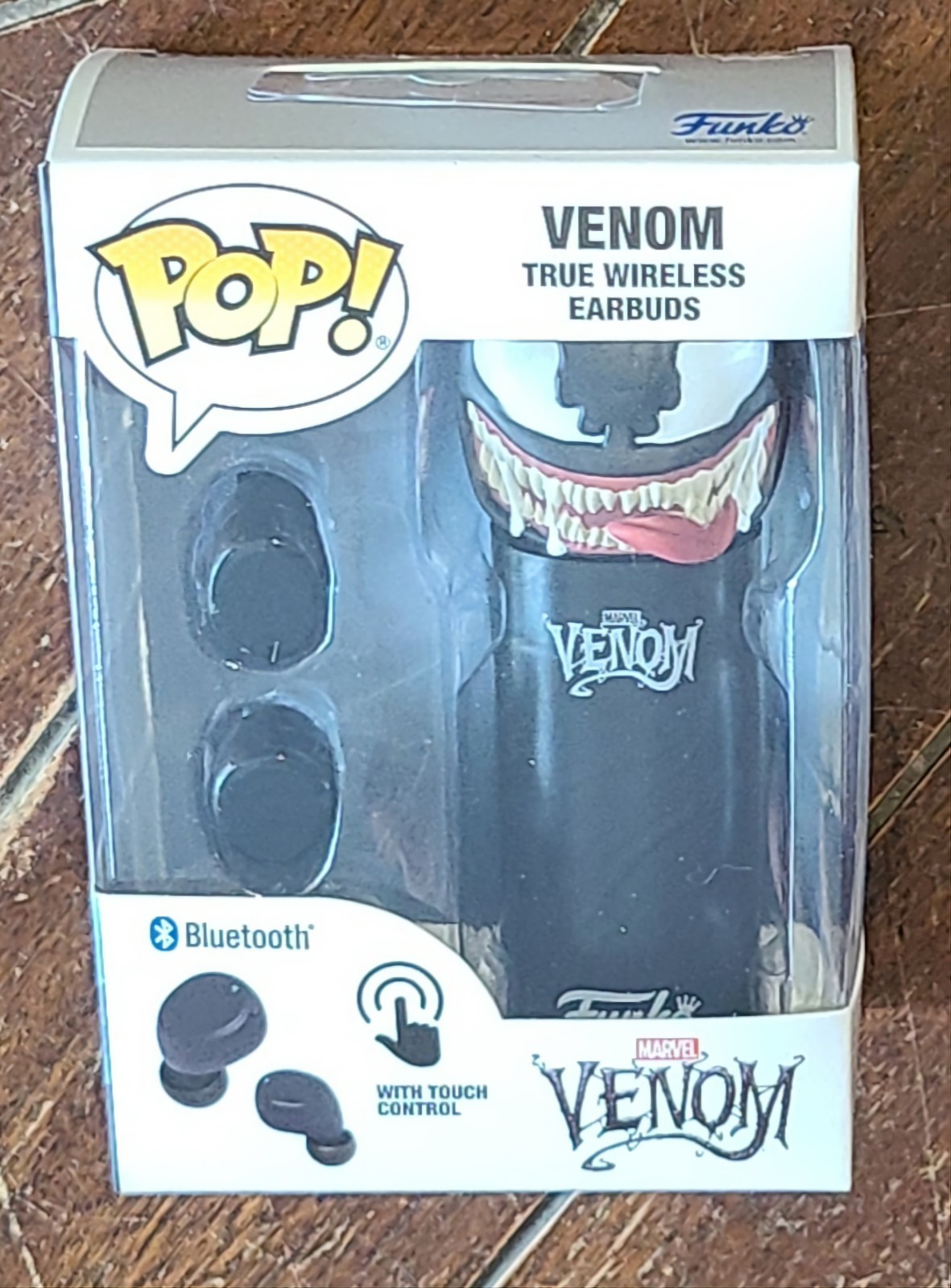 POP! Marvel VENOM True Wireless Earbuds w/Touch Control #EP-0700-VENOM