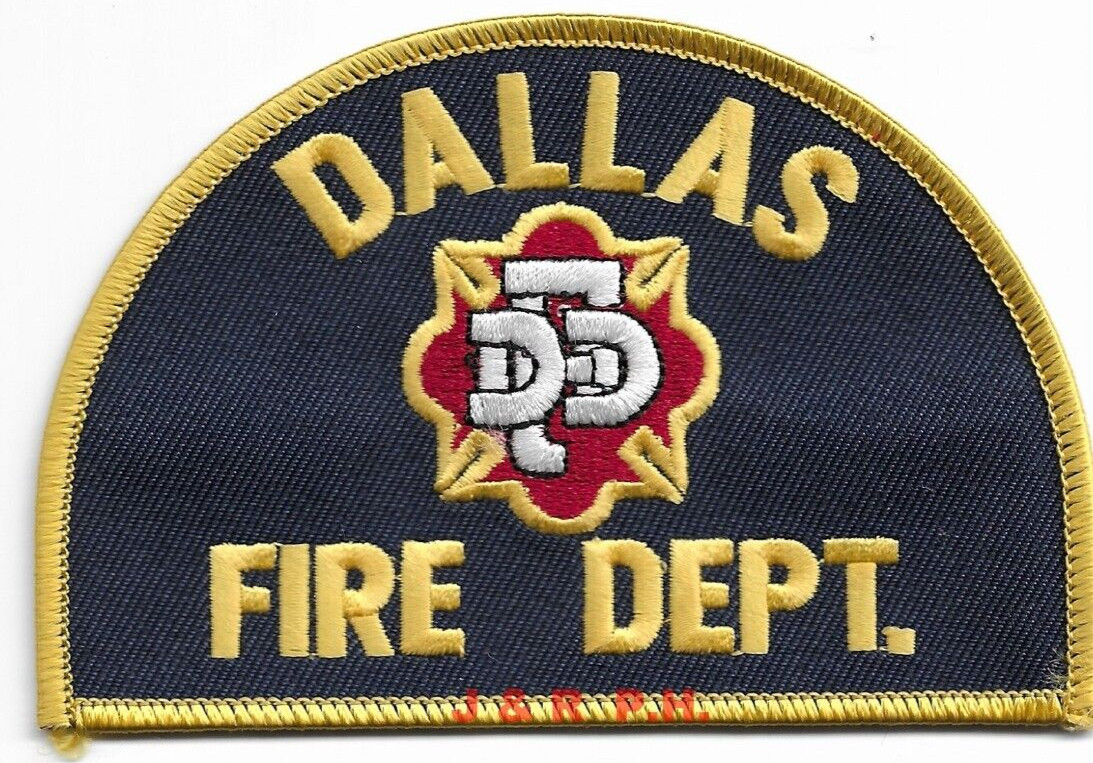 Dallas  Fire Dept., Texas  (4.5" x 3" size)  fire patch