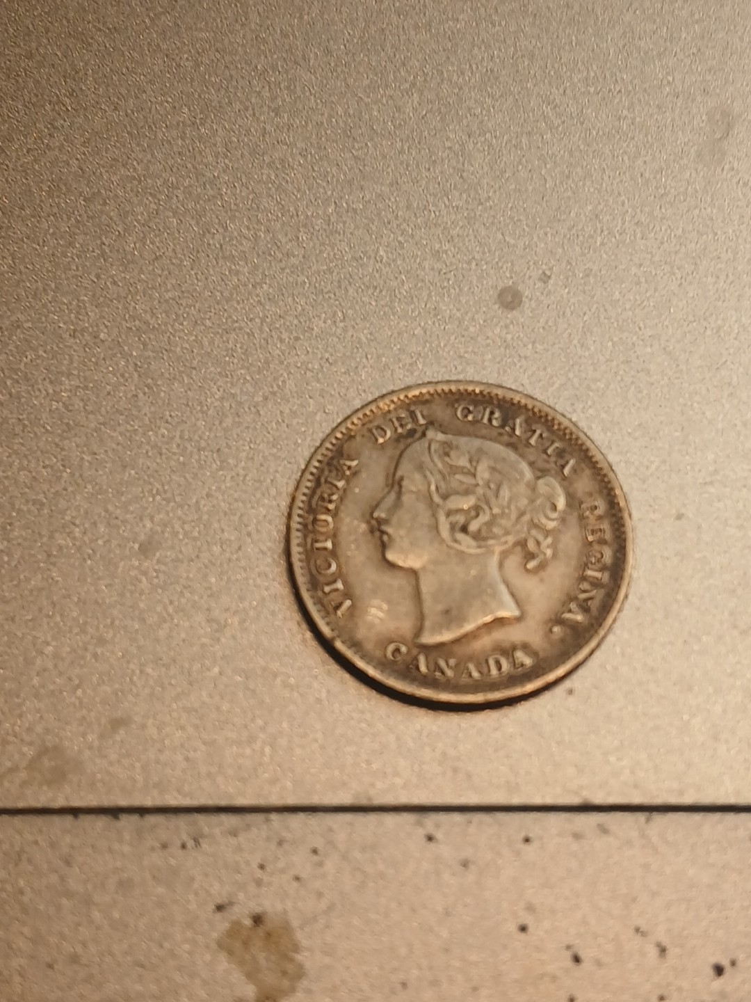 1899 Canada 5 Cents Silver Coin Great Condition High Value