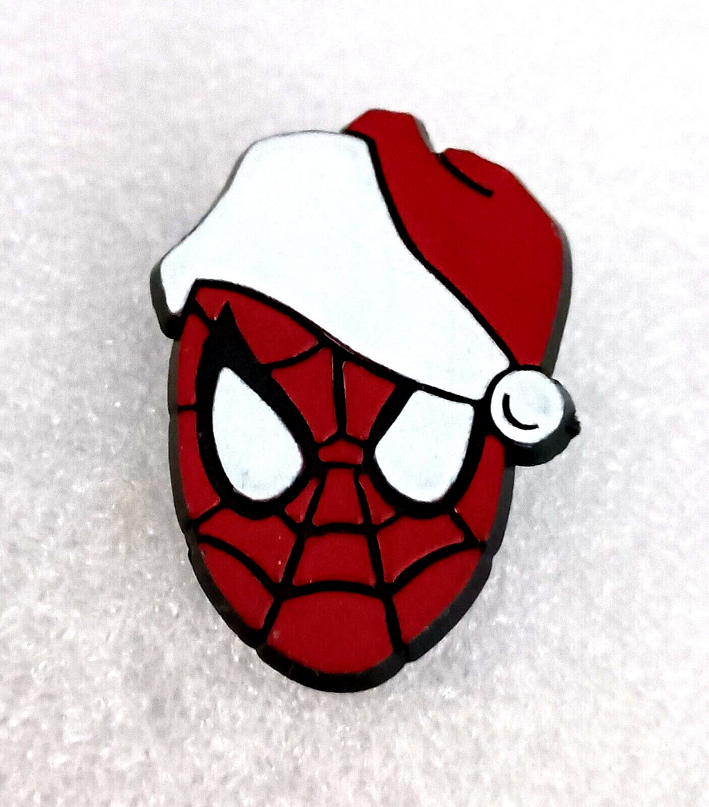 Vtg Spider-Man Santa Marvel Entertainment MEG 1992 NOS New Plastic Button pin