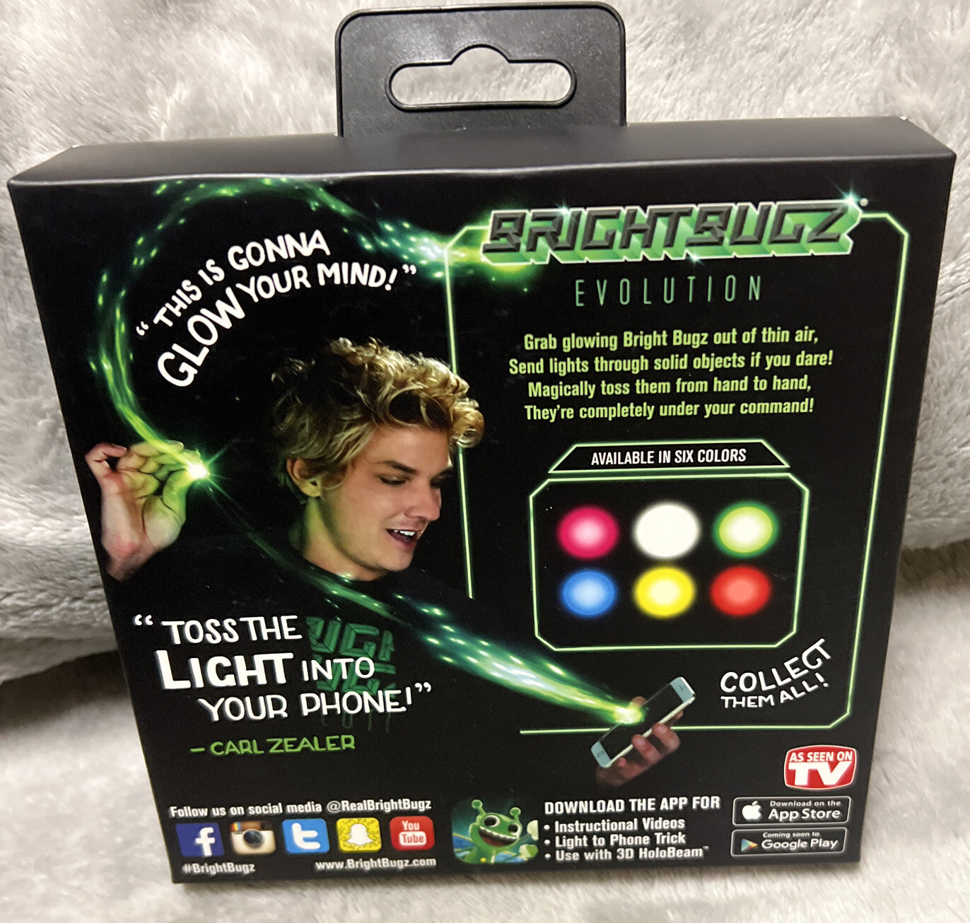 NEW NOWSTALGIC BRIGHT BUGS EVOLUTION BLUE SEALED MAGICAL AS SEEN ON TV