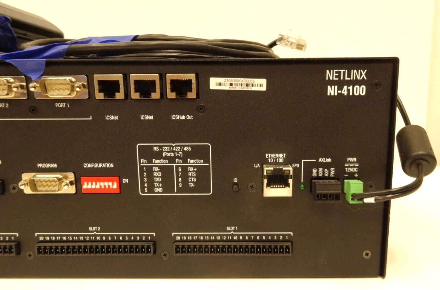AMX Netlinx NI-4100 Integrated Master Controller