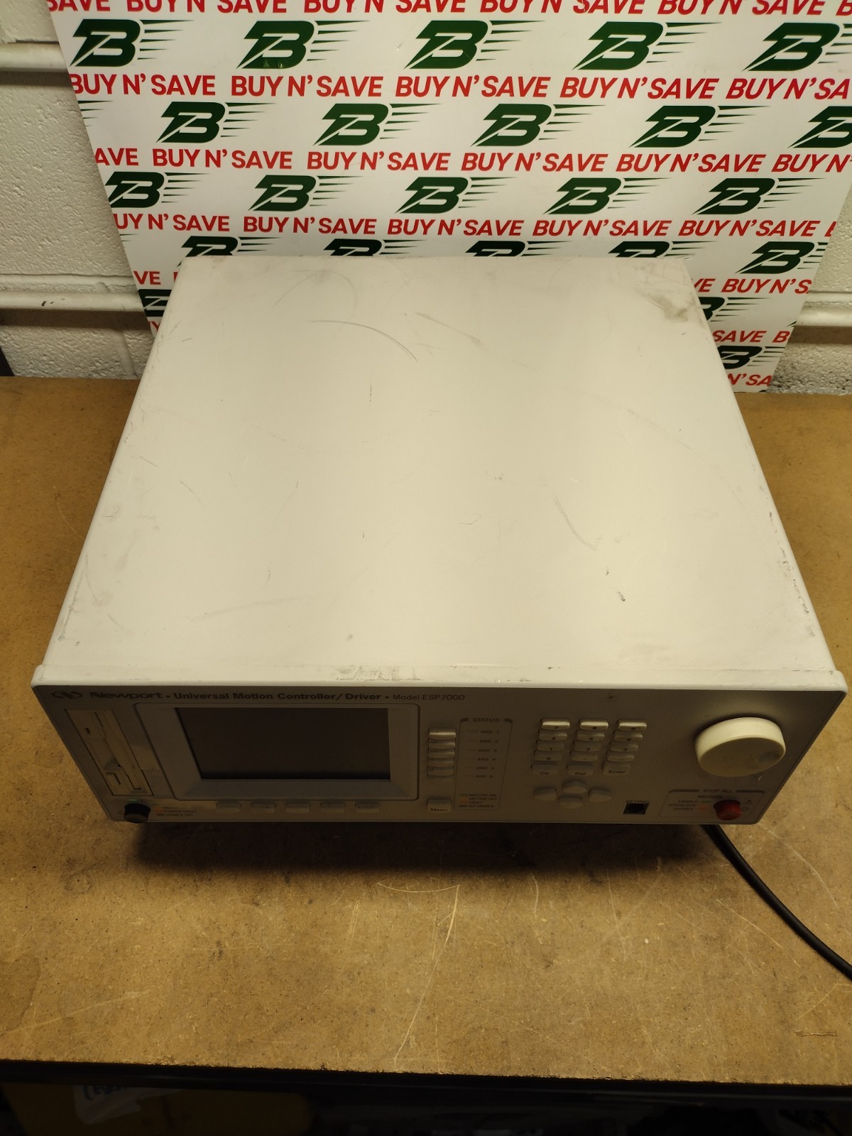 Newport Universal Motion Controller/Driver ESP7000 "PwrsOn" No Display - PARTS