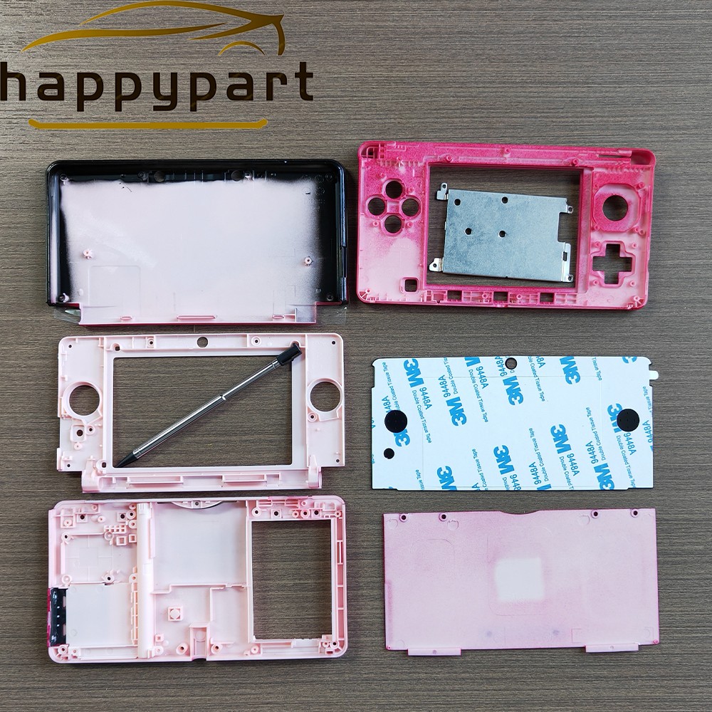 For Nintendo 3DS System Replacement Screen Console Full Housing Shell Case Red