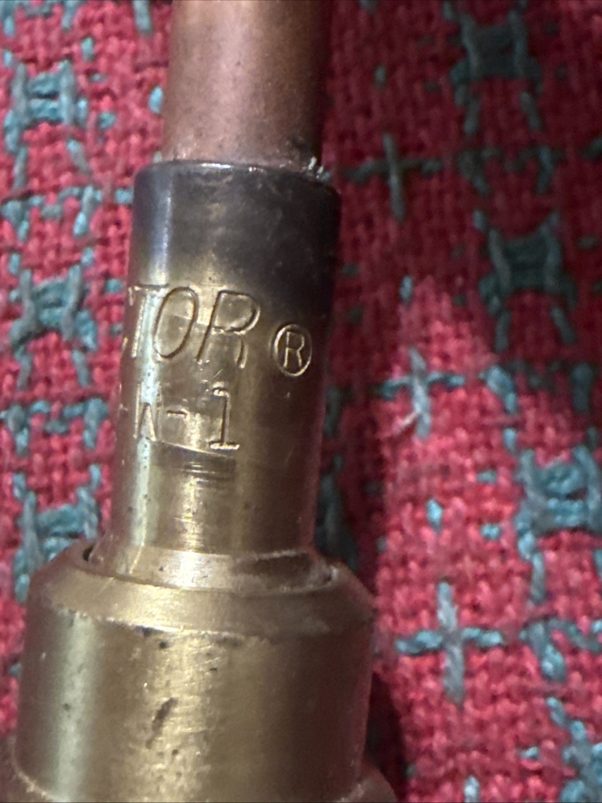 Victor 0-W-1 Torch Tip Welding Nozzle Brazing Nice!