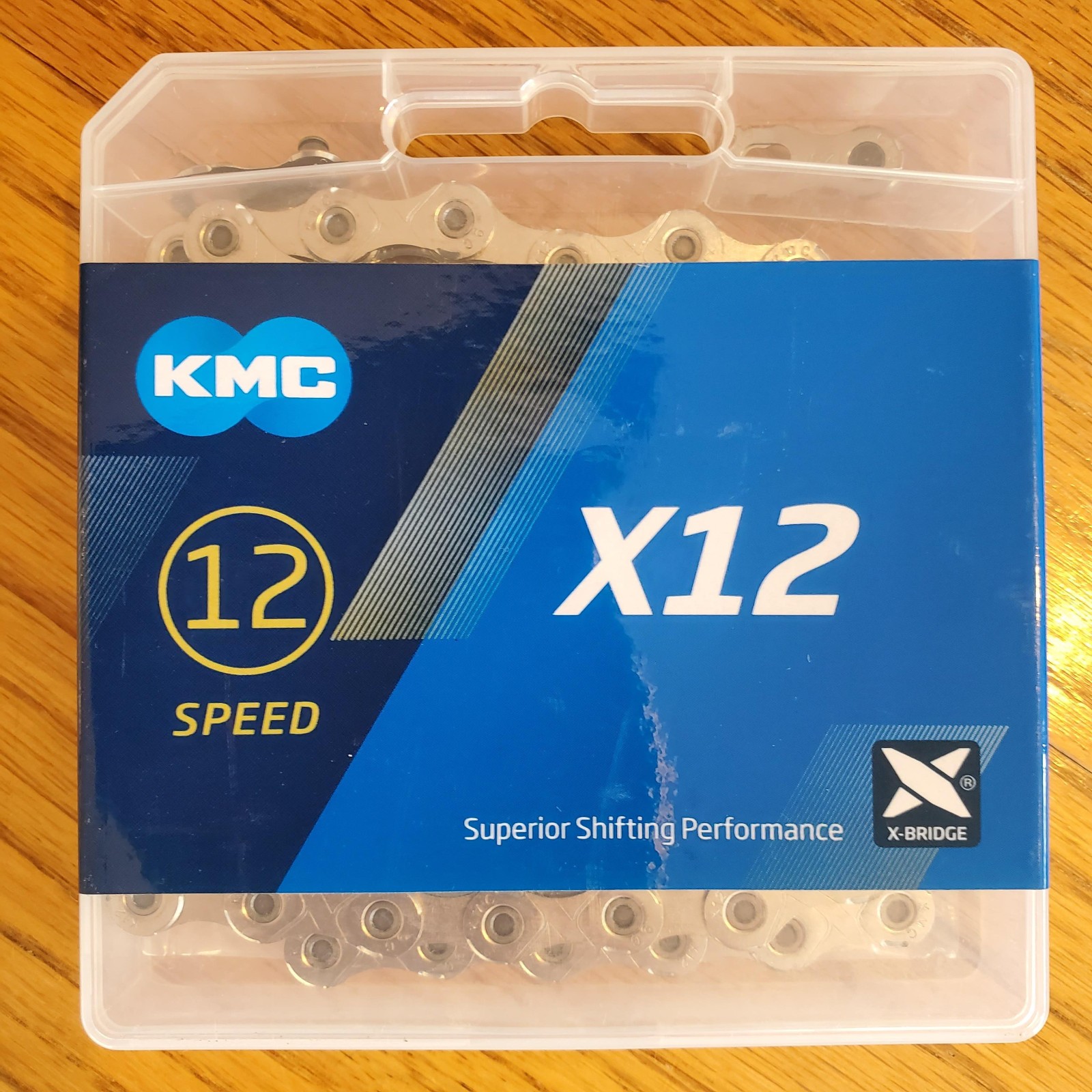 KMC X12 12 Speed Silver 126 Link Chain - NEW in Box