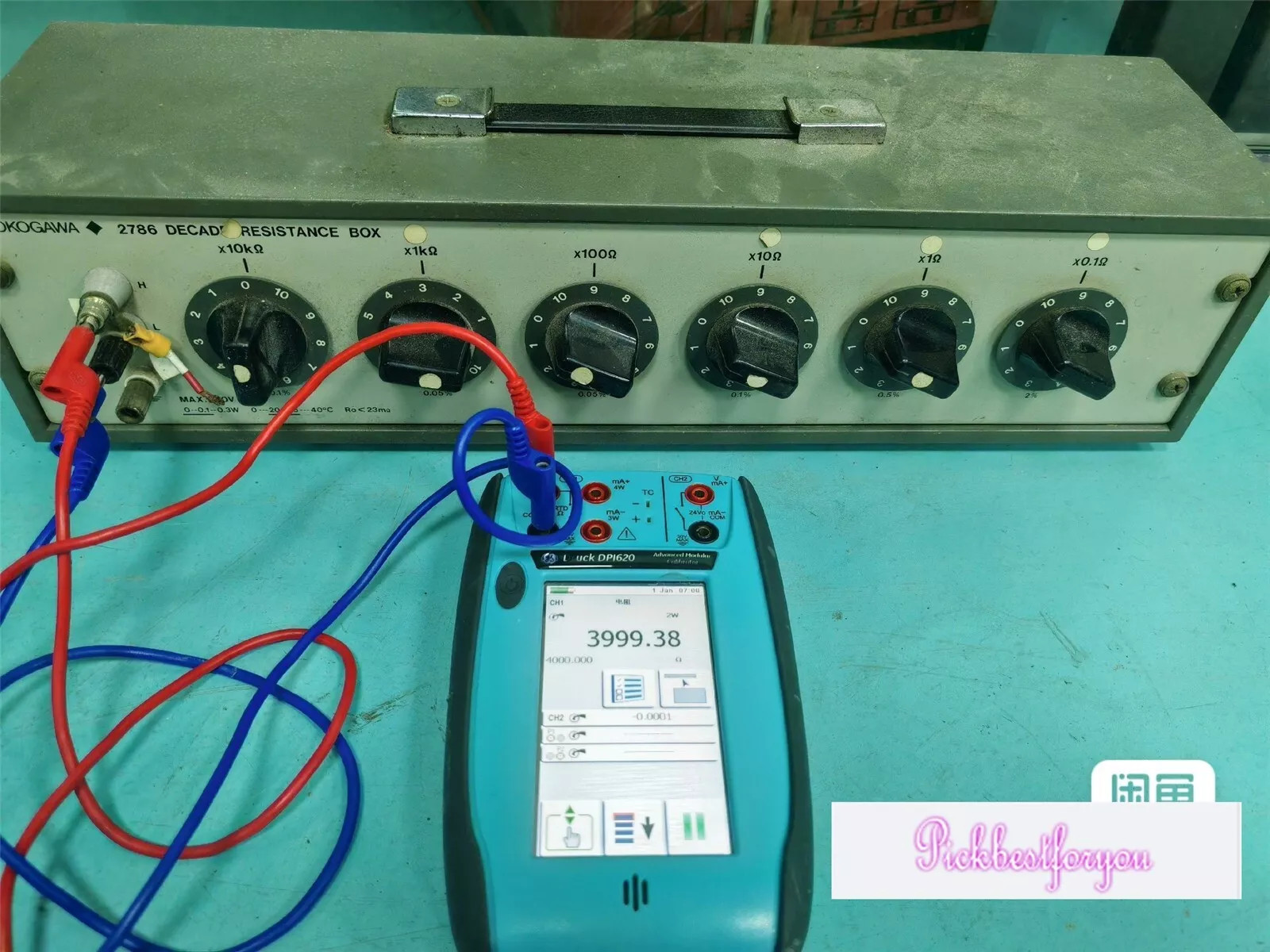 1 Pc USED Original DRUCK DPI620 Pressure Tester (DHL or Fedex)#x