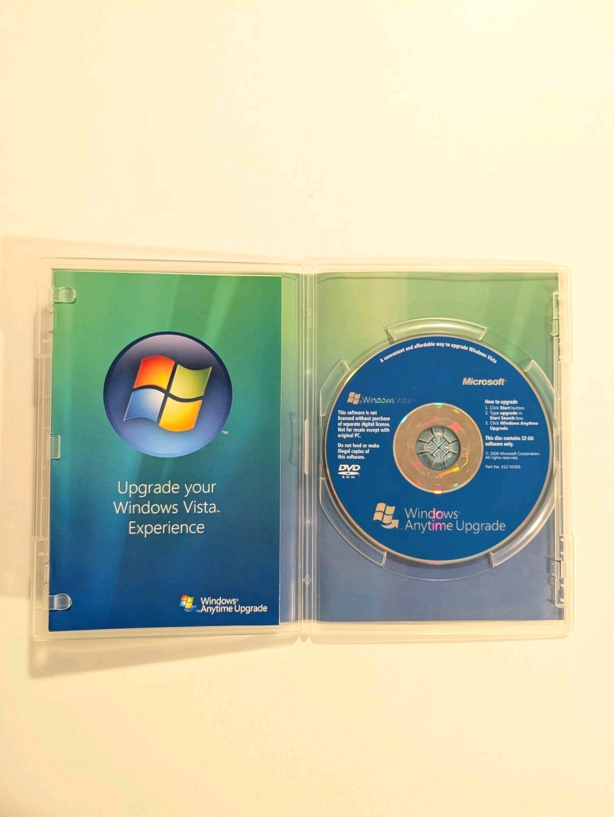 Microsoft Windows Anytime Upgrade (Upgrade your Windows Vista Experience)