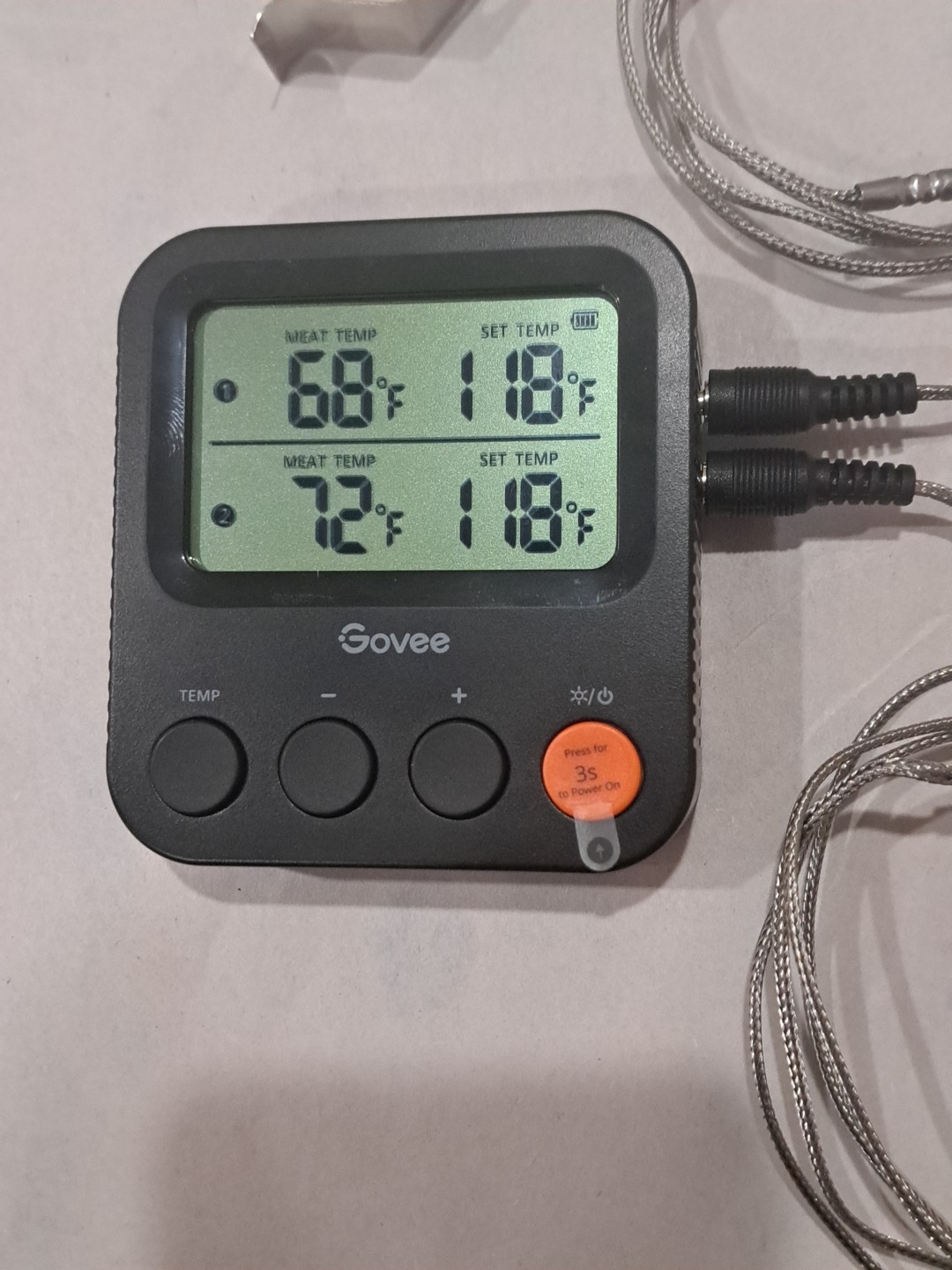 Govee Wireless Control Smart Meat Thermometer New Open Box