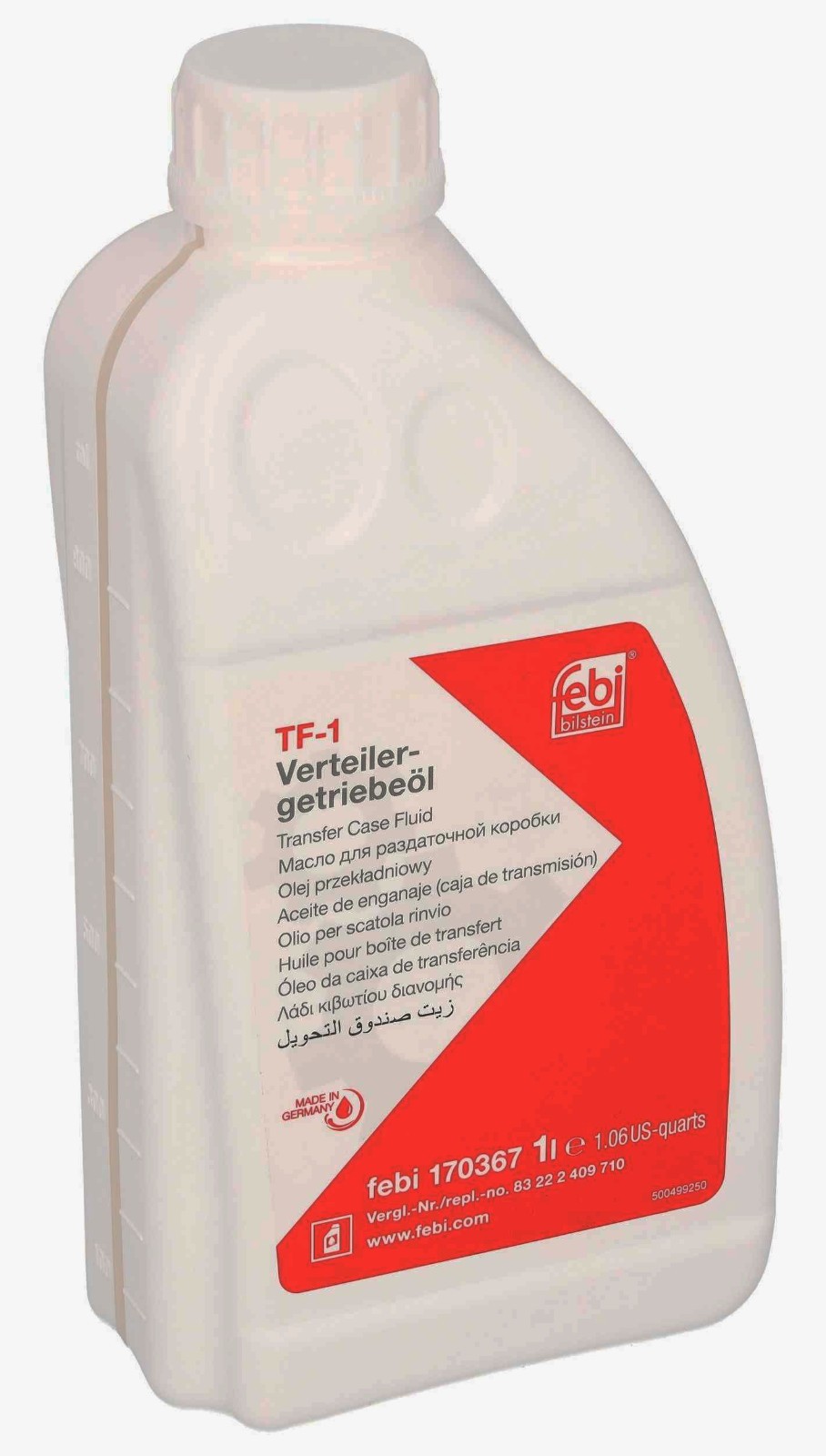 1-LiTer FEBI TRANSFER CASE GearBox Oil Fluid For Porsche CAYENNE NO Diesel MACAN