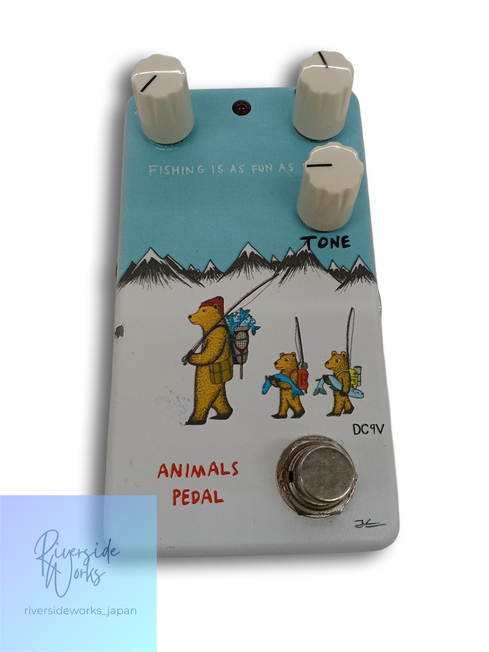 Animals Pedal Fishing Is As Fun As Fuzz Distortion Effects Pedal JP