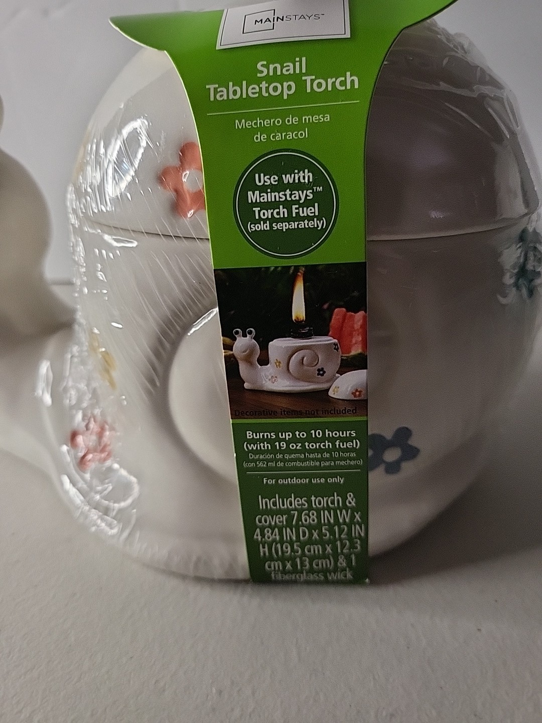 Mainstays Snail Tabletop Torch